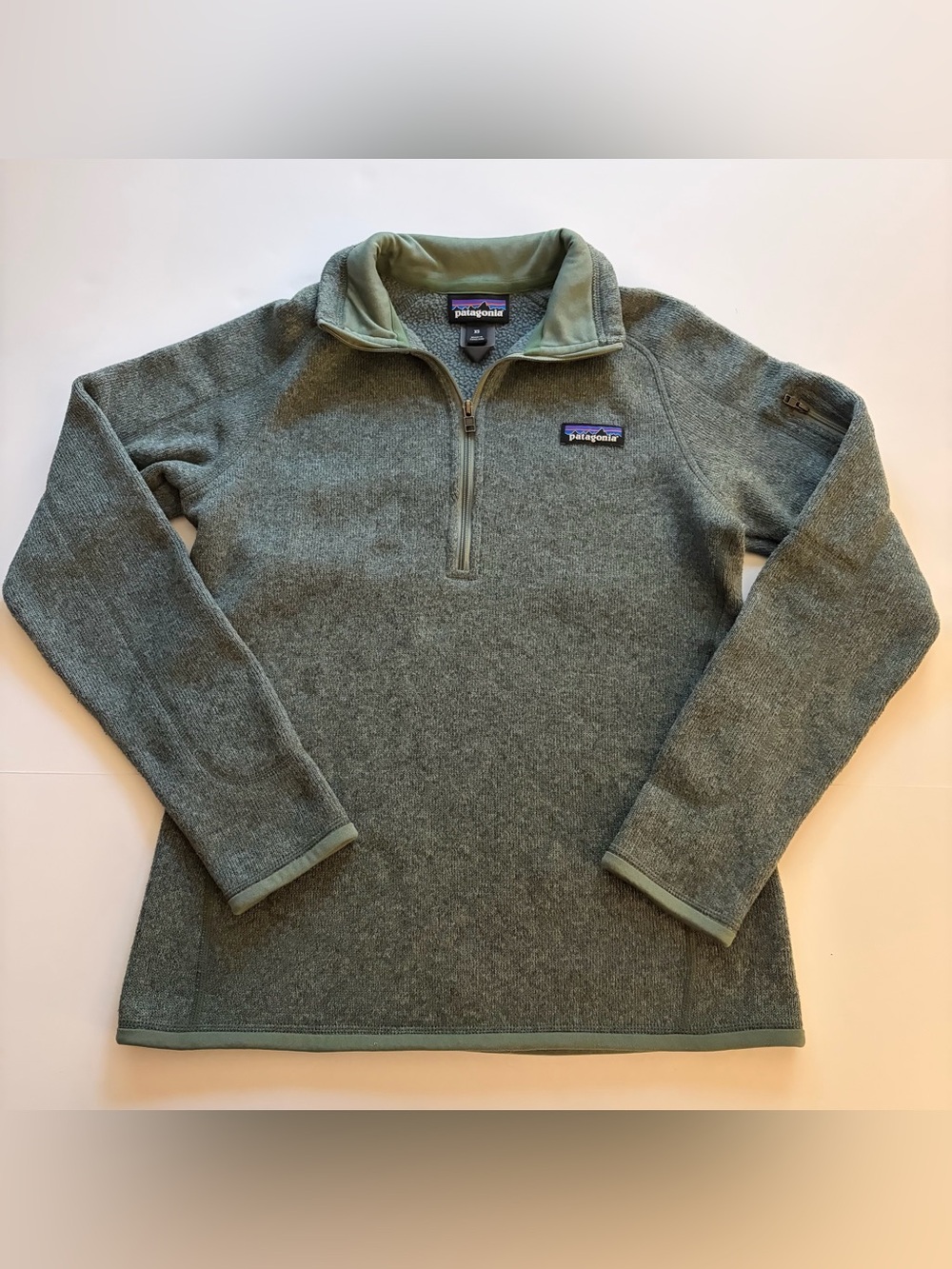 Patagonia Women’s Green 1/4-Zip Better Sweater